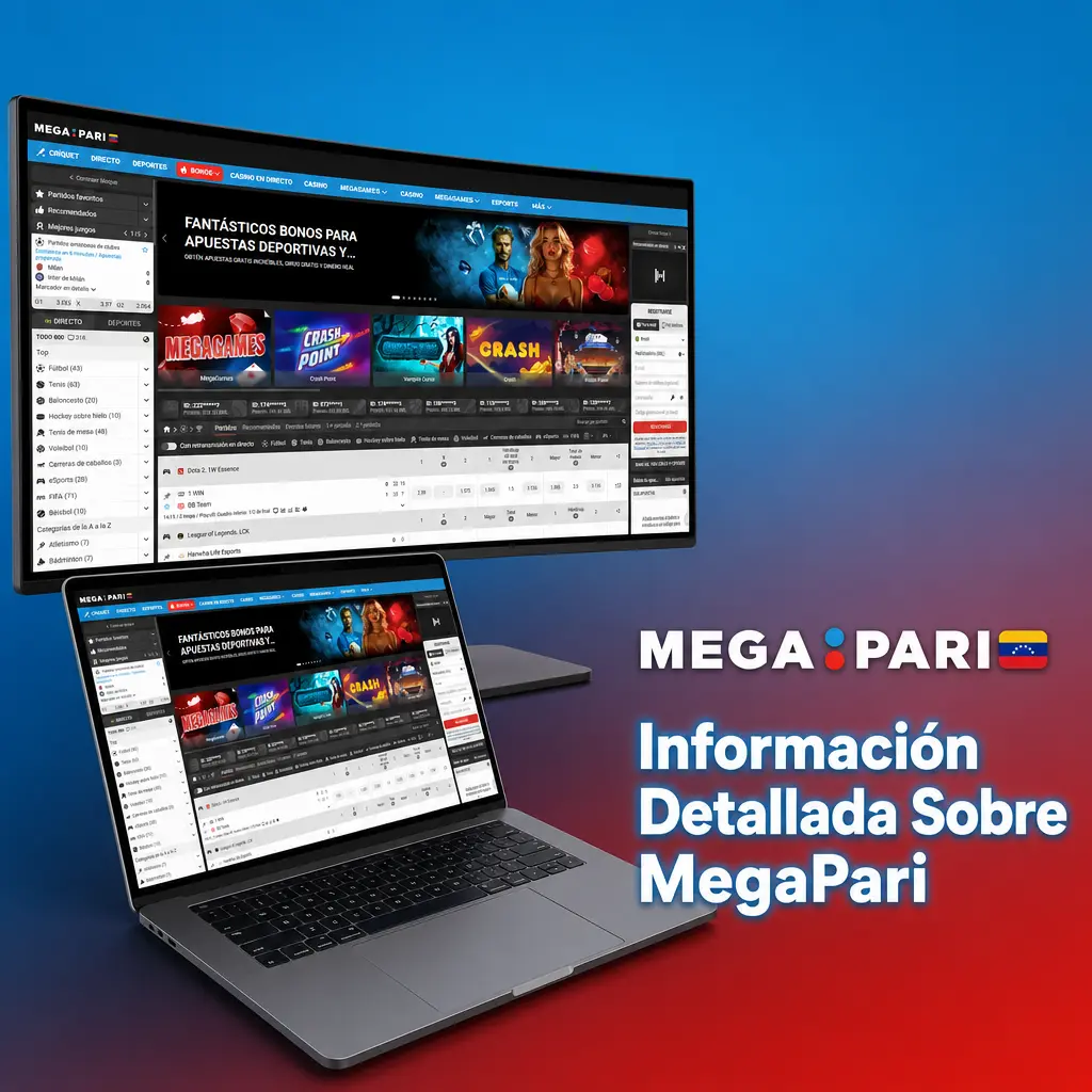 MegaPari Venezuela: apuestas deportivas, casino online, app móvil y seguridad SSL para usuarios venezolanos