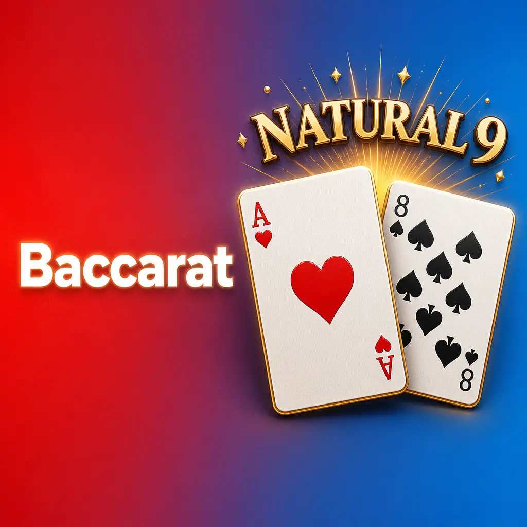 Mesa de baccarat en vivo con cartas y fichas, jugadores apostando al Banquero o Jugador en MegaPari
