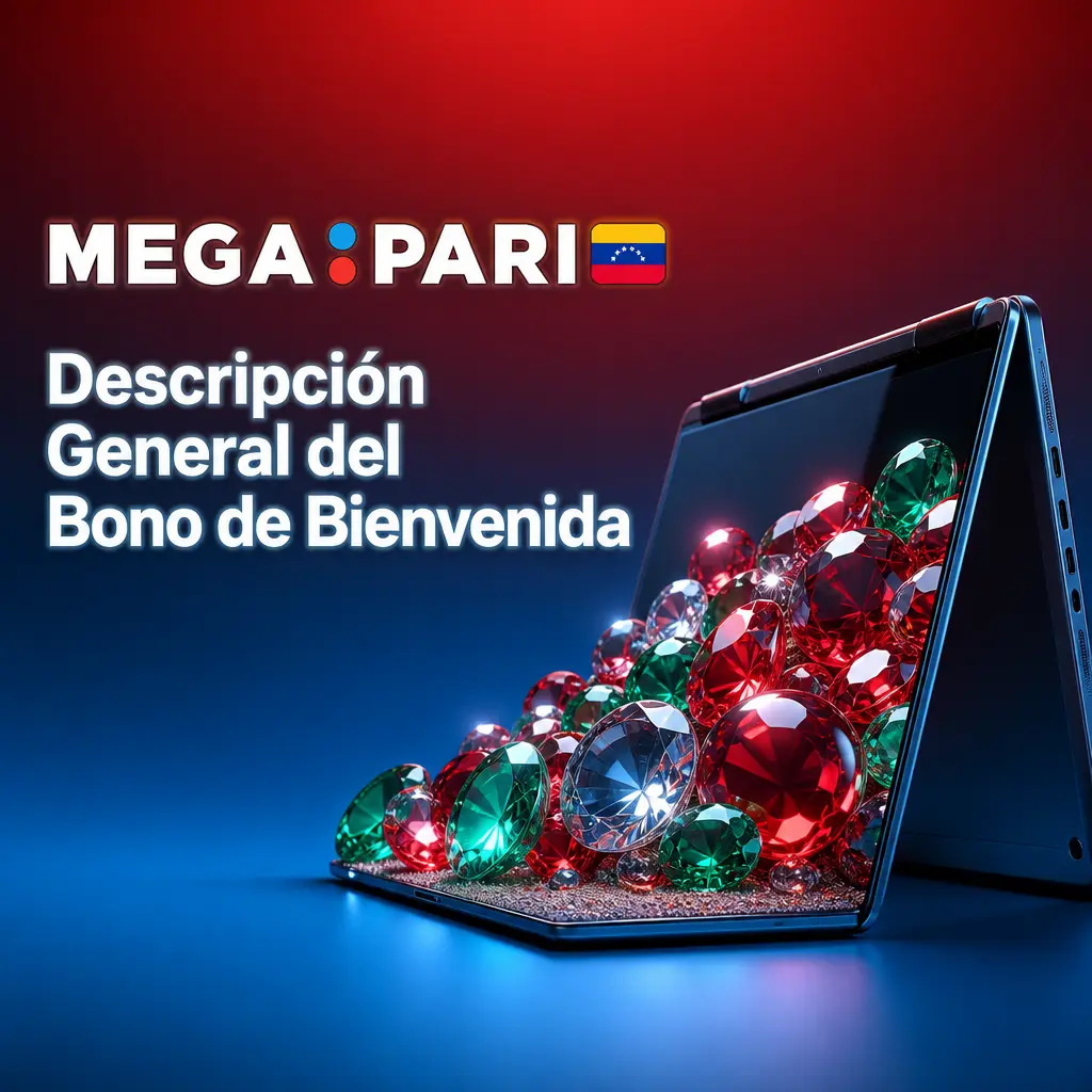 Tabla comparativa de bonos de bienvenida MegaPari: deportes 100% hasta USD 265 y casino hasta USD 500 más giros gratis
