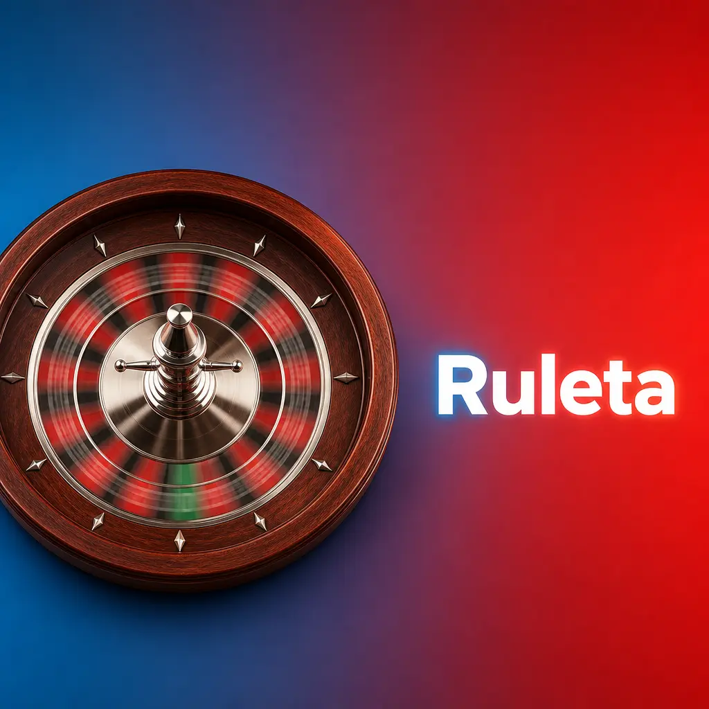 Crupier girando la ruleta en vivo en casino online MegaPari con apuestas a números y colores