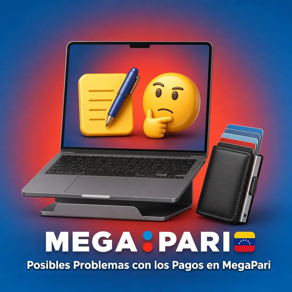 Problemas comunes con pagos en MegaPari: depósitos, retiros, KYC y métodos no disponibles en Venezuela