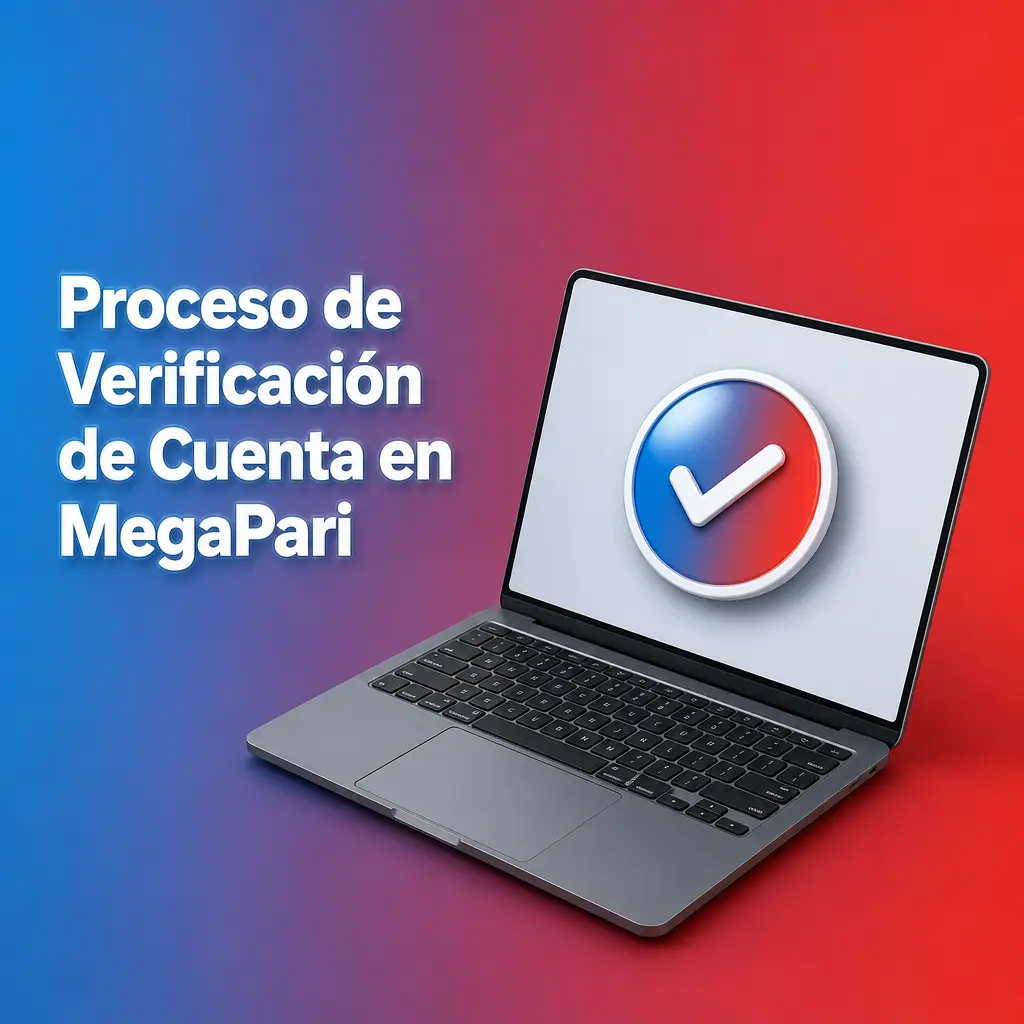 Proceso de verificación KYC en MegaPari con pasos para confirmar identidad y habilitar retiros de fondos
