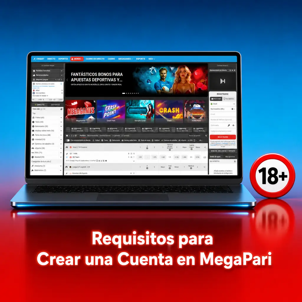Requisitos para crear una cuenta en MegaPari Venezuela: edad mínima, residencia y datos verídicos